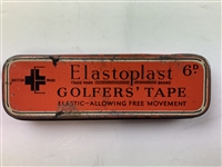 Two Vintage British Lithographed Metal Golfing Theme Tins