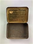 Two Vintage British Lithographed Metal Golfing Theme Tins