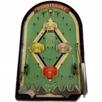 1932 Rabbit Golf Tabletop Bagatelle Game by Health Developing Apparatus Co. Inc.