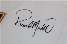 Rocco Mediate Signed 2016 Senior PGA Championship Embroidered Flag JSA ALOA