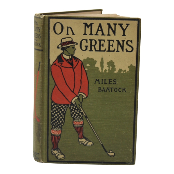 1901 On Many Greens Book by Miles Bantock