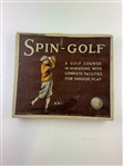 Vintage E-Zee-On Spin-Golf Tabletop Board Game Made in England
