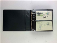 US Golf/Historical Philatelic Collection, FDCs, Sigs Include Nicklaus, Trevino, Olazabal & Many More 