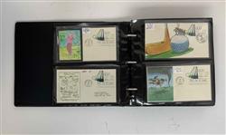 US Golf/Historical Philatelic Collection, FDCs, Sigs Include Nicklaus, Trevino, Olazabal & Many More 
