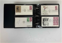 US Golf/Historical Philatelic Collection, FDCs, Sigs Include Nicklaus, Trevino, Olazabal & Many More 