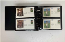 US Golf/Historical Philatelic Collection, FDCs, Sigs Include Nicklaus, Trevino, Olazabal & Many More 