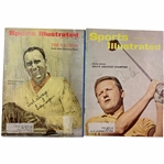Billy Casper & Deane Beman Signed Sports Illustrated Magazines JSA ALOA