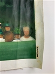 Jack Nicklaus Signed 1986 Masters 'Golden Moment' Original Oil on Canvas Painting JSA ALOA
