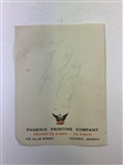 A Collection of Vintage Augusta National Golf Club and Masters Tournament Memorabilia Including a Jack Nicklaus Inscribed Autograph JSA ALOA