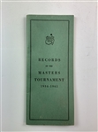 A Collection of Vintage Augusta National Golf Club and Masters Tournament Memorabilia Including a Jack Nicklaus Inscribed Autograph JSA ALOA