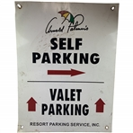 Arnold Palmer Branded Metal Resort Directional Parking Sign