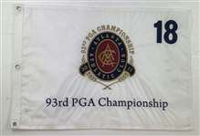 A Trio of Official Major Championship Embroidered Golf Pin Flags