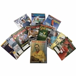 A Collection of Twelve Hand-Signed Professional Golf Magazines that Include Billy Casper and Justin Thomas JSA ALOA
