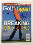 A Collection of Twelve Hand-Signed Professional Golf Magazines that Include Billy Casper and Justin Thomas JSA ALOA