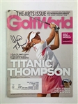 A Collection of Twelve Hand-Signed Professional Golf Magazines Featuring Justin Leonard & Phil Mickelson JSA ALOA