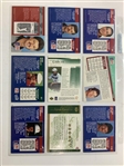 A Collection of 33 Signed Professional Golf Trading Cards including Major Champions and Notable Rookies JSA ALOA