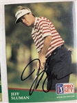 A Collection of 33 Signed Professional Golf Trading Cards including Major Champions and Notable Rookies JSA ALOA