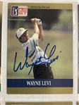 A Collection of 33 Signed Professional Golf Trading Cards including Major Champions and Notable Rookies JSA ALOA