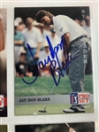 A Collection of 33 Signed Professional Golf Trading Cards including Major Champions and Notable Rookies JSA ALOA