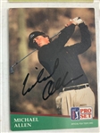 A Collection of 33 Signed Professional Golf Trading Cards including Major Champions and Notable Rookies JSA ALOA