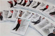 Tiger Woods Deluxe Upper Deck Ltd Ed Master Collection #145/200 in Box - Full Base