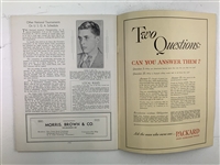 1935 US Open at Oakmont Country Club Official Program