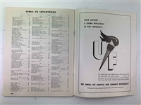 Two Pieces of 1957 U.S. Amateur Championship Golf Ephemera Including Official Program and Wednesday Pairings Sheet