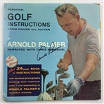 Arnold Palmer Signed Personal Golf Instructions 2-LP Record Set JSA #YY38444