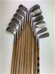 Bobby Jones 1930 Grand Slam Commemorative Hickory Shaft Golf Club Set with Bag by Heritage Golf St. Andrews