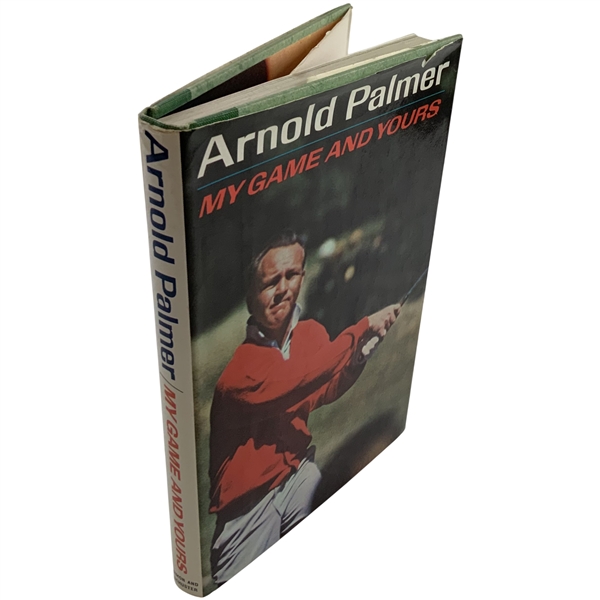 Arnold Palmer Signed 1965  Arnold Palmer My Game And Yours JSA ALOA