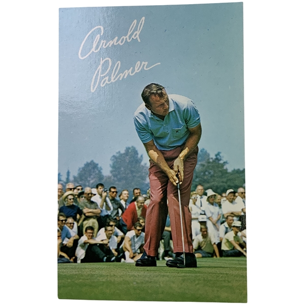 1960s Arnold Palmer Enterprises Rookie Era Promotional Advertising Postcard