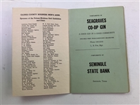 Arnold Palmer and Jack Nicklaus Signed 1964 Golf Exhibition Souvenir Program with Beckett LOA