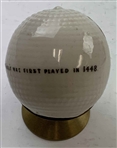 A Collection of Vintage British Golfing Memorabilia and Collectibles including Arcadian and Carlton China