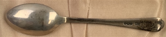A Set of Six Walker and Hall Sterling Silver Golf Motif Teaspoons Sheffield 1932