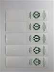 Five 1994 Memorial Tournament Official Scorecards W/ Calcavecchia, Singh, Lanny Wadkins