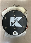 Fuzzy Zoeller's Tournament Used Kmart Red & White Staff Bag w/ Signature Duck Headcover