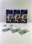 Trio of The Royal Bank of Scotland Jack Nicklaus Commemorative Five Pound Banknote Presentation Sets