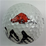 John Daly Autographed Personal Used Wilson Ultra Razorbacks Golf Ball - Mazzeo Collection JSA ALOA