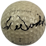 Tom Weiskopf Signed Personal Used TOM WEISKOPF MacGregor Tourney 1 Golf Ball - Mazzeo Collection JSA ALOA