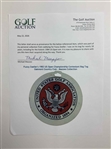 Fuzzy Zoeller's 1983 US Open Championship Contestant Bag Tag Oakmont Country Club - Mazzeo Collection