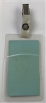 1986 Masters Tournament Caddy Identification Badge Mike Mazzeo for Fuzzy Zoeller 