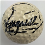Fuzzy Zoeller's Winning 1986 Sea Pines Heritage Classic Signed Tournament Used Golf Ball from Caddy w/ Badge JSA ALOA