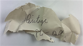 Fuzzy Zoeller's Winning 1986 Sea Pines Heritage Classic Signed Tournament Used Golf Ball from Caddy w/ Badge JSA ALOA