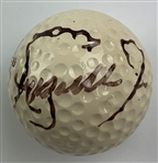 Fuzzy Zoeller's Winning 1985 Hertz Bay Hill Classic Signed Tournament Used Golf Ball from Caddie w/ Badge JSA ALOA