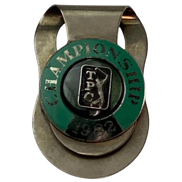 Fuzzy Zoellers 1982 Tournament Players Championship TPC Golf Contestant Badge - Mazzeo Collection