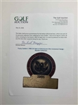 Fuzzy Zoeller's 1986 US Open at Shinnecock Hills Contestant Badge - Mazzeo Collection