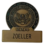 Fuzzy Zoellers 1994 US Open at Oakmont Contestant Badge - Mazzeo Collection