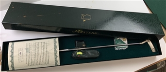 2004 Masters Tournament Ltd Ed #313/400 Collectors Edition CNC Milled Putter in Original Box