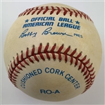 Gerald Ford Signed Rawlings American League Baseball & Golfing Photo - Mazzeo Collection JSA ALOA