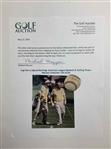Yogi Berra Signed Rawlings American League Baseball & Golfing Photo - Mazzeo Collection JSA ALOA
